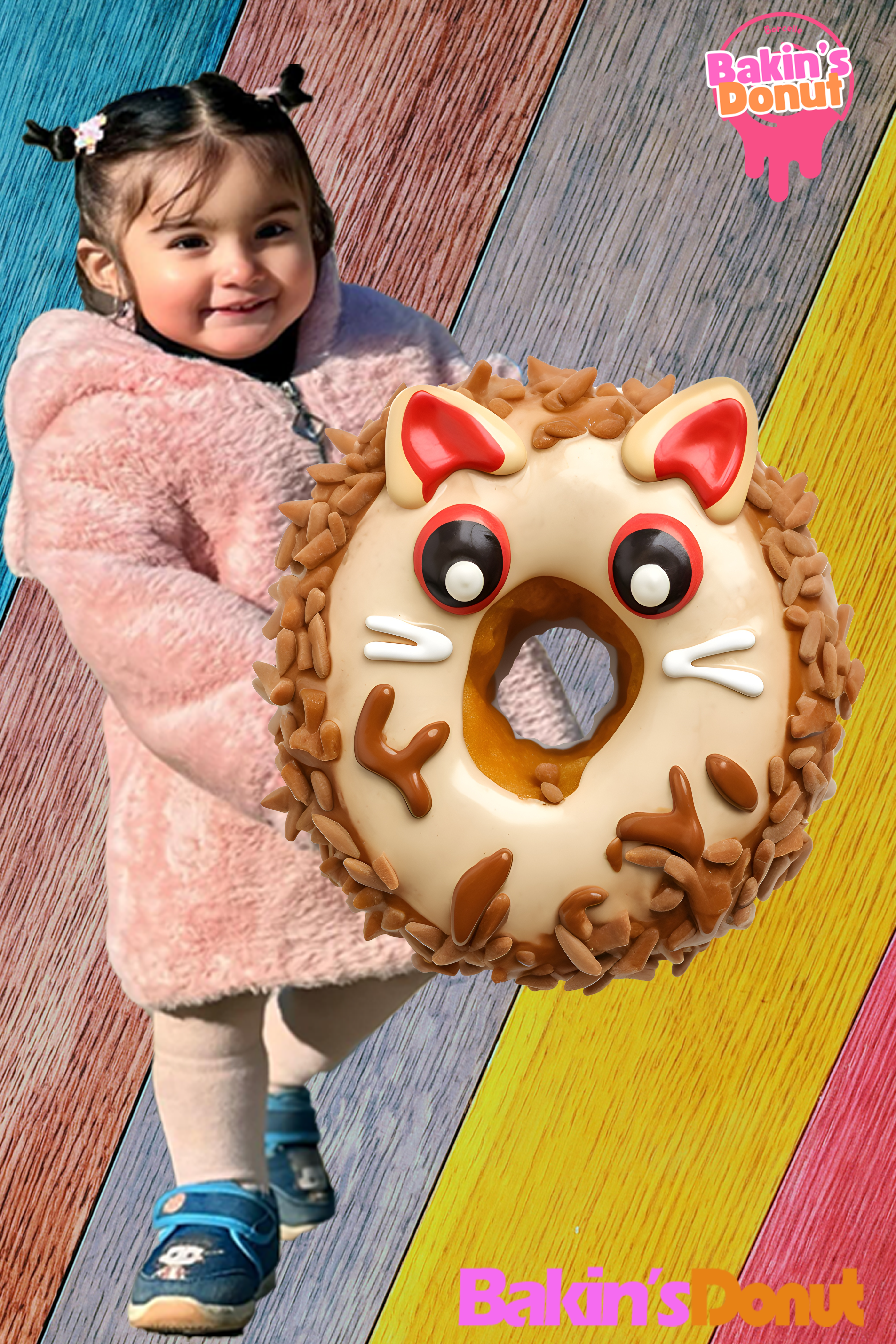 izna with donut